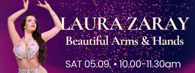 LAURA ZARAY Beautiful arms & hands | SAT 05.09.26 | 10.00-11.30am