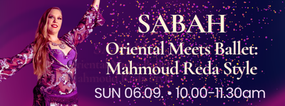 SABAH Beautiful Combos Reda Style | SUN 05.09.26 |10.00-11.30am